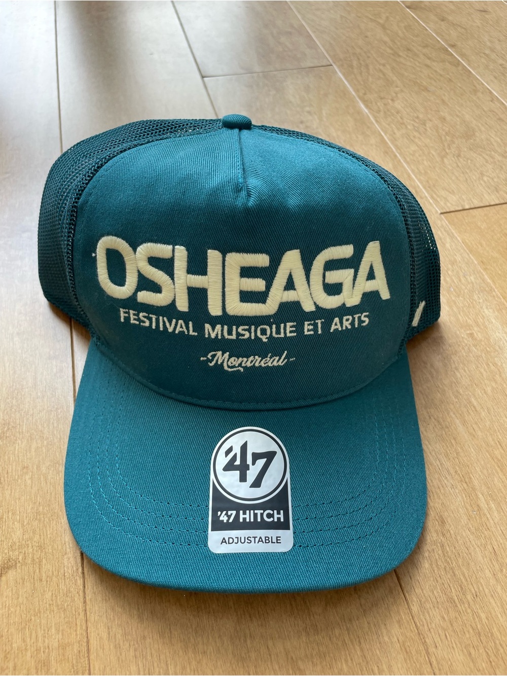 OSHEAGA Teal '47 Adjustable Trucker Hat